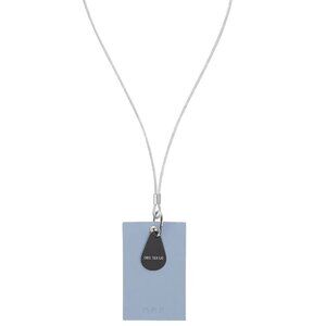 OBS Logo Leather Keychain Cable Lanyard